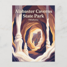 Parque Estadual Cavernas de Alabastro Oklahoma