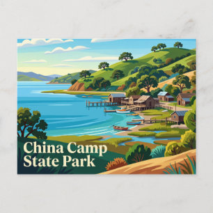 Cartão Postal Parque Estadual China Camp Califórnia