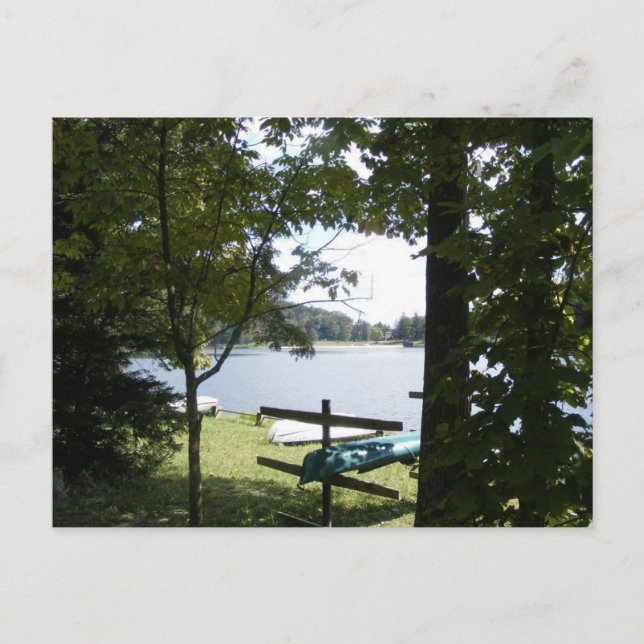 Cartão Postal parque estadual cowans gap lago da pensilvânia can (Frente)