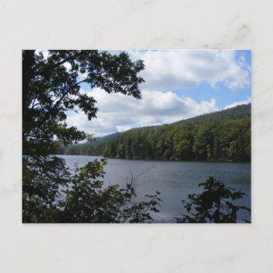 Cartão Postal parque estadual cowans gap pennsylvania lago árvor