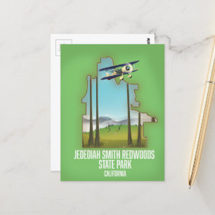 Cartão Postal Parque Estadual das Sequóias de Jedediah Smith