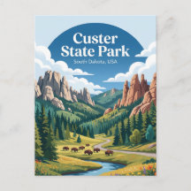 Parque Estadual de Custer EUA