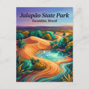 Cartão Postal Parque Estadual do Jalapão Brasil