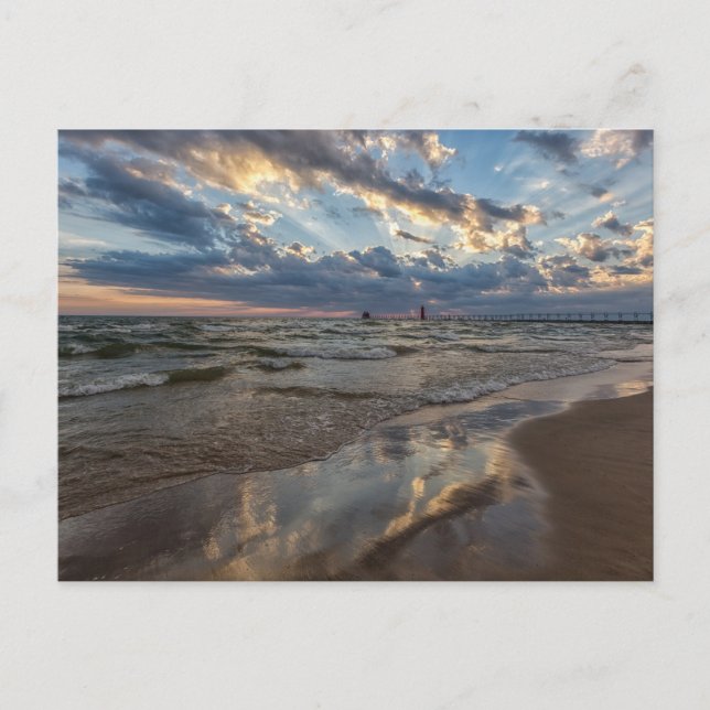 Cartão Postal Parque Estadual Grand Haven (Frente)