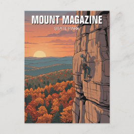 Cartão Postal Parque Estadual Mount Magazine Viagens Arkansas