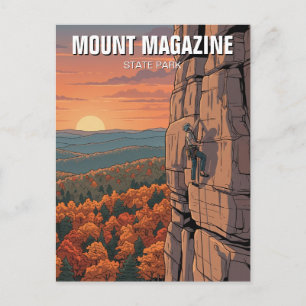 Cartão Postal Parque Estadual Mount Magazine Viagens Arkansas