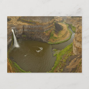 Cartão Postal Parque Estadual Palouse Falls de 60 metros de altu