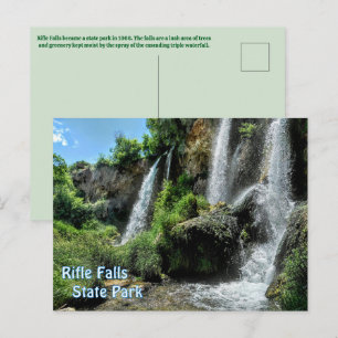 Cartão Postal Parque Estadual Rifle Falls