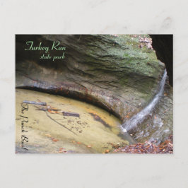 Cartão Postal Parque Estadual Turkey Run, Punch Bowl