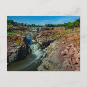 Cartão Postal Parque Falls, Sioux Falls, Dakota do Sul