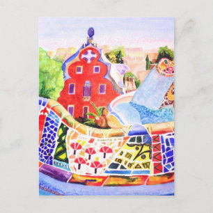 Cartão Postal Parque Gaudi.