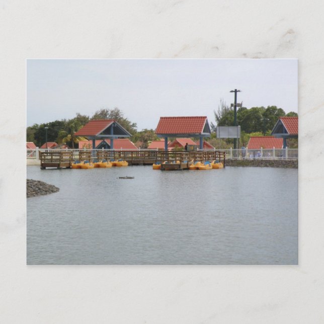 Cartão Postal Parque Julio Enrique Monagas (Frente)