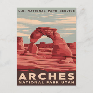 Cartão Postal Parque Nacional Arches, Utah: Uma Maravilha Natura