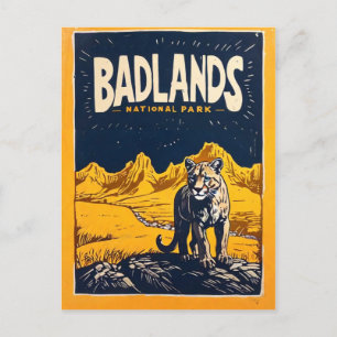 Cartão Postal Parque Nacional Badlands
