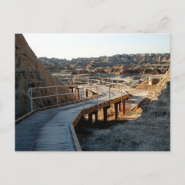 Cartão Postal Parque Nacional Badlands Boardwalk