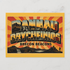 Cartão Postal Parque Nacional Bannau Brycheiniog Brecon Beacons