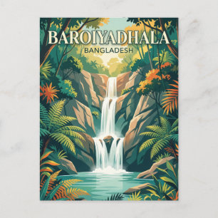 Cartão Postal Parque Nacional Baroiyadhala Bangladesh