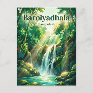 Cartão Postal Parque Nacional Baroiyadhala Bangladesh