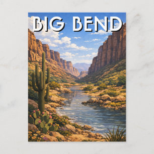 Cartão Postal Parque Nacional Big Bend Viagens