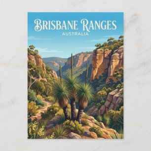 Cartão Postal Parque Nacional Brisbane Ranges Austrália