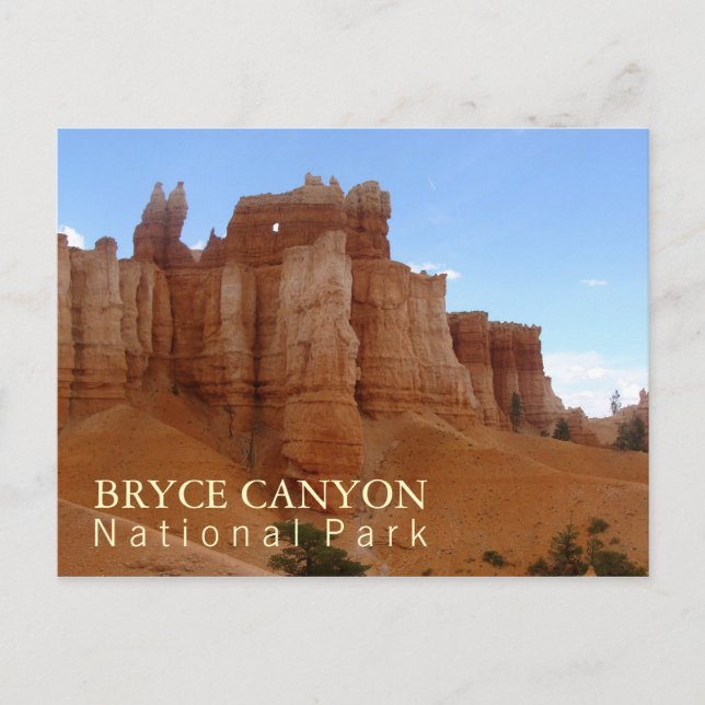 Cartão Postal Parque Nacional Bryce Canyon (Frente)