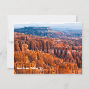 Cartão Postal Parque Nacional Bryce Canyon