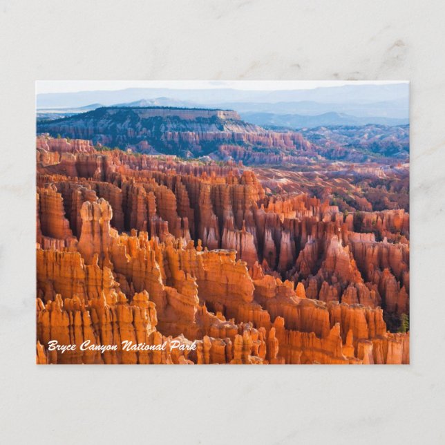 Cartão Postal Parque Nacional Bryce Canyon (Frente)