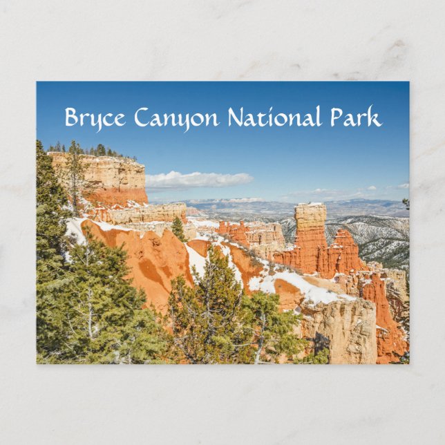 Cartão Postal Parque Nacional Bryce Canyon (Frente)
