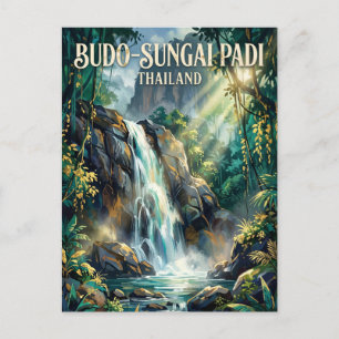 Cartão Postal Parque Nacional Budo-Sungai Padi Tailândia