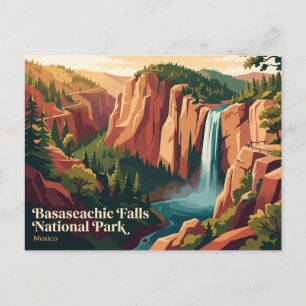 Cartão Postal Parque Nacional Cachoeiras de Basaseachic México