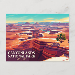 Cartão Postal Parque Nacional Canyonlands EUA