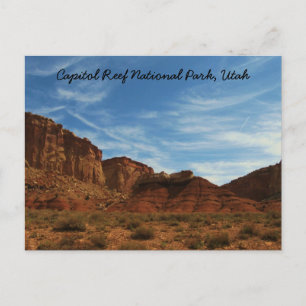 Cartão Postal Parque Nacional Capitol Reef Utah