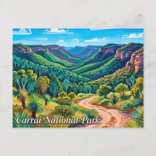 Cartão Postal Parque Nacional Carrai Austrália