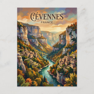 Cartão Postal Parque Nacional Cévennes França