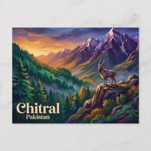 Cartão Postal Parque Nacional Chitral Gol Paquistão