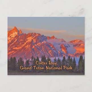 Cartão Postal Parque Nacional Colter Bay Grand Teton