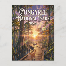 Parque Nacional Congaree EUA