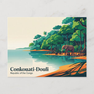 Cartão Postal Parque Nacional Conkouati-Douli