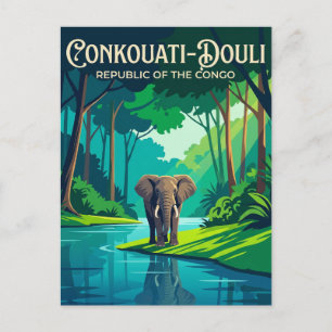 Cartão Postal Parque Nacional Conkouati-Douli