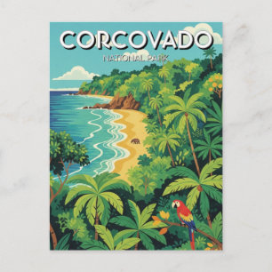 Cartão Postal Parque Nacional Corcovado, Costa Rica