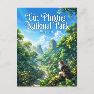 Cartão Postal Parque Nacional Cúc Phương Vietnam