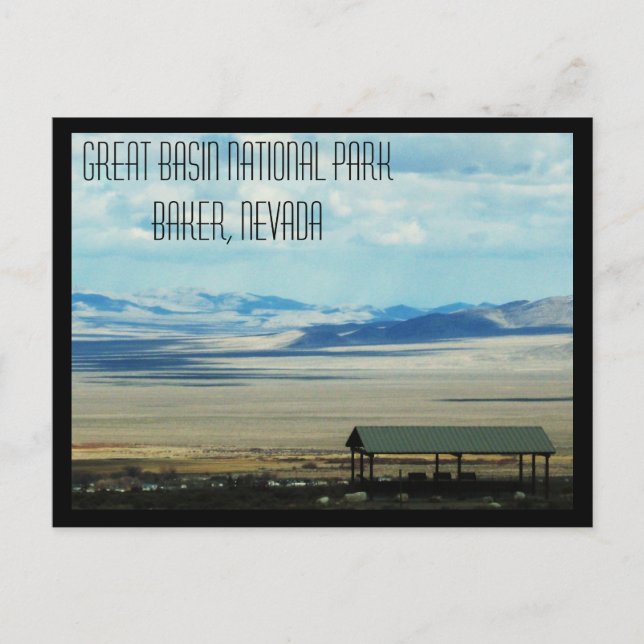 Cartão Postal Parque Nacional da Bacia do excelente (Frente)