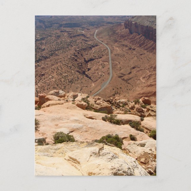 Cartão Postal Parque Nacional da Capital Reef (Frente)