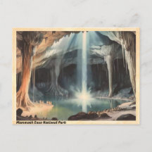 Parque Nacional da Caverna Mammoth Vintage