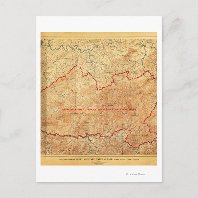 Cartão Postal Parque Nacional da Montanha do Enfumaçado Excelent (Frente)