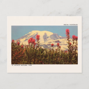 Cartão Postal Parque Nacional da Montanha Rainier