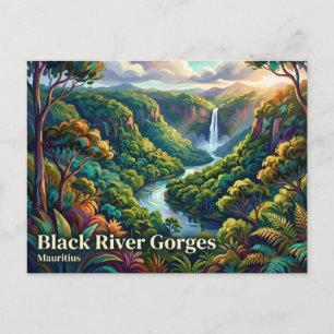 Cartão Postal Parque Nacional das Gargantas do Rio Preto Mauríci