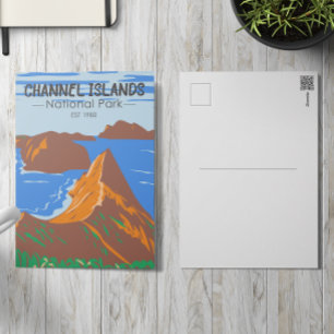 Cartão Postal  Parque Nacional das Ilhas do Canal California Vin