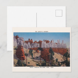 Cartão Postal parque nacional de bryce canyon THE QUEENS COURT
