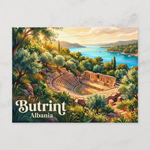 Cartão Postal Parque Nacional de Butrint Albânia